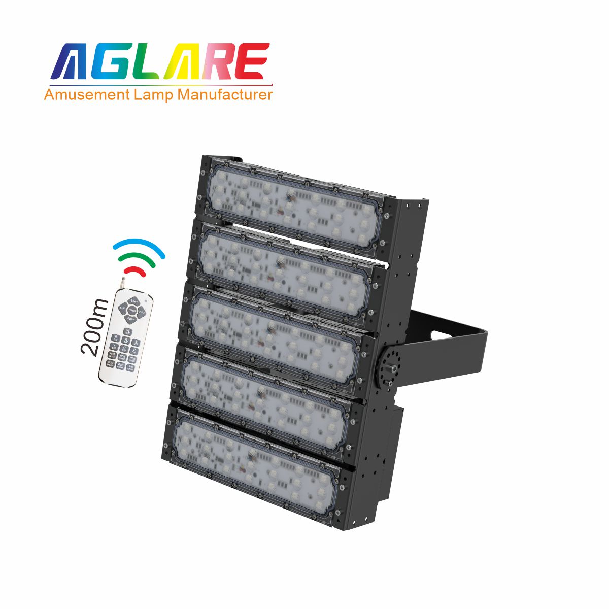 250W LED彩色投光灯RGB景观灯户外射灯带？仄