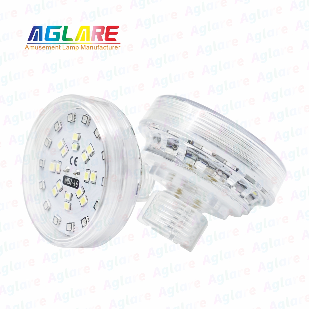 新型DW032 60mm 1-16自动程序RGB+W LED游乐场灯，用于娱乐照明