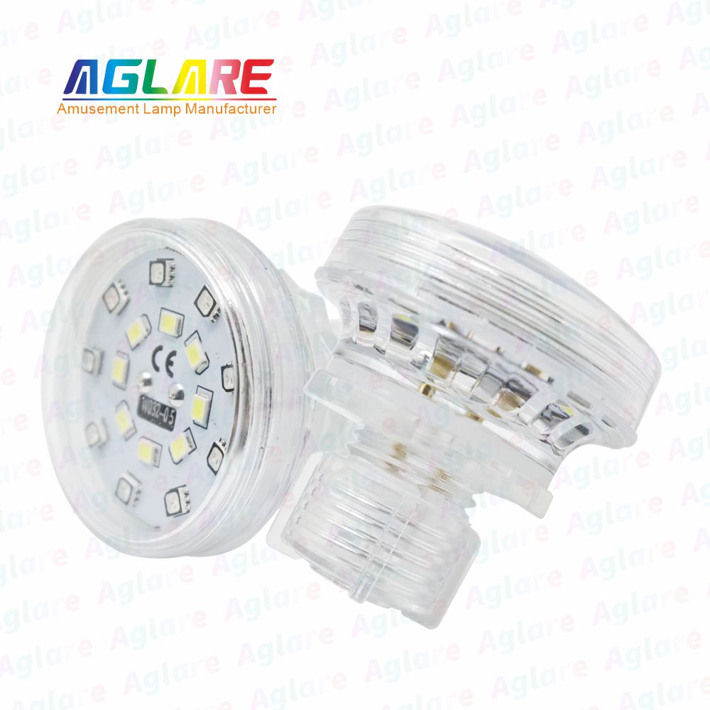 DW002程序1-16，AC24V 38mm RGB+W LED灯用于游乐设施